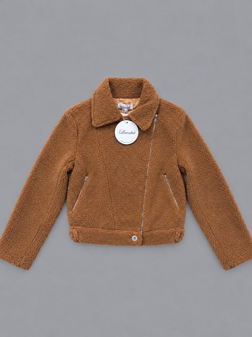 Luvalot Teddy Sherpa Jacket Size 2